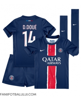 Paris Saint-Germain Desire Doue #14 Echipament de Fotbal Replică 2024-25 Copii Acasa (+ Șorturi)